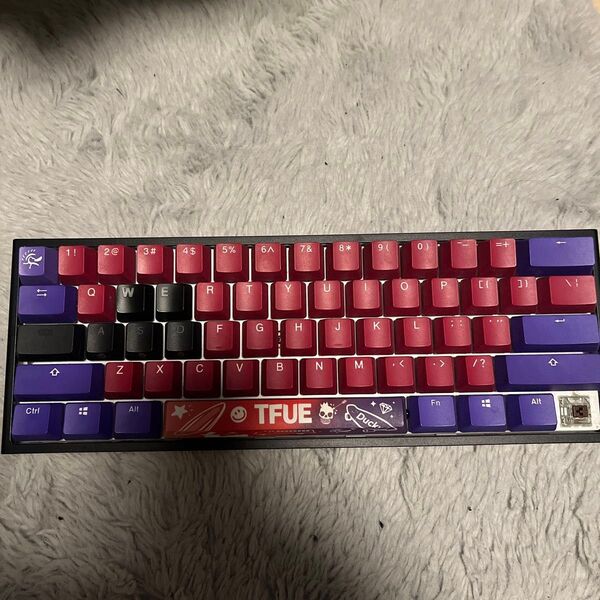 Ducky one2 mini Tfue キーキャップ 茶軸