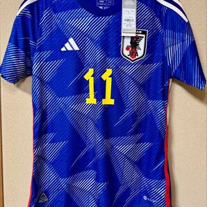 本日限定セール!2022FIFAワールドカップ日本代表ユニホーム 久保建英 11番 Mサイズ 新品 未使用 adidas