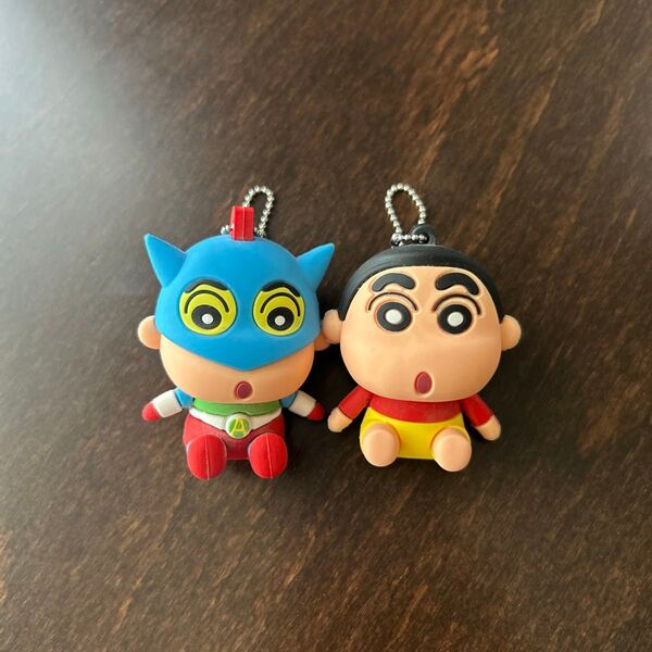 クレヨンしんちゃん クレしん 人形 キーホルダー マスコット ずっしり