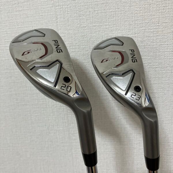 再値下げ《同一シャフト2本セット》PING G20 UT 20°、23° NSPRO950GH S