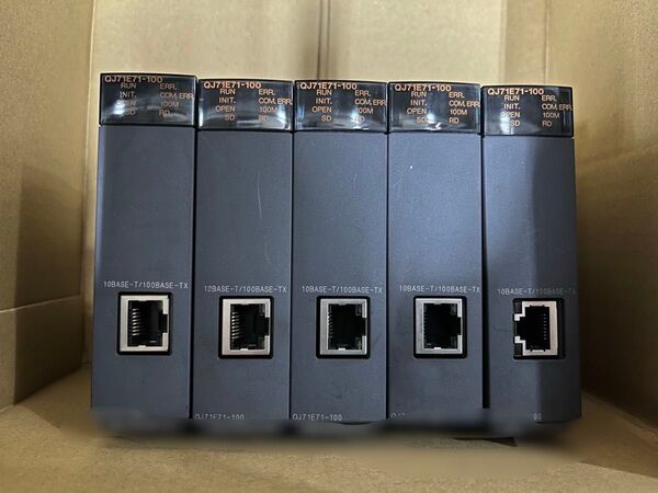 三菱電機 MELSEC QJ71E71-100 Ethernetユニット 5個