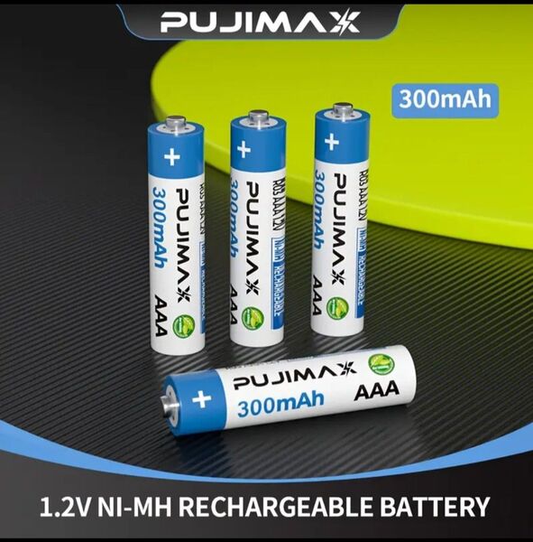 ■Pujimax AAA 単四型 4本セット ニッケル水素充電池 高性能 長寿命