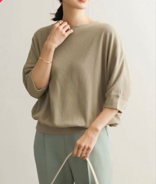 URBAN RESEARCH DOORS タックフライスワイドTシャツ
