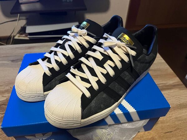 adidas Superstar ブラック/ホワイト
