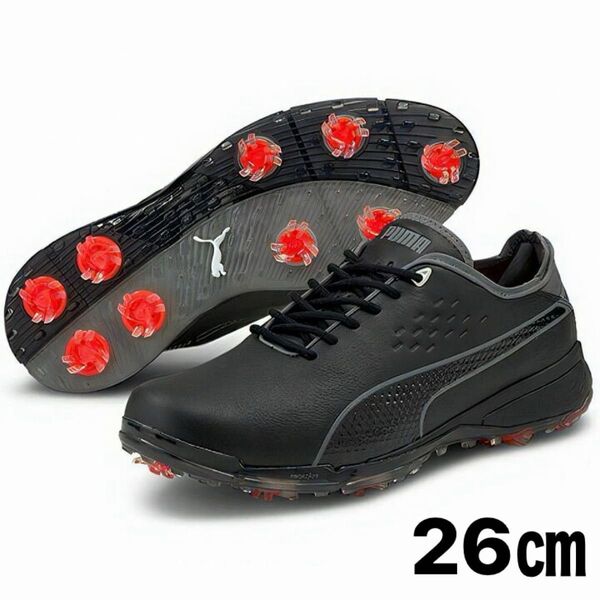 プーマ ゴルフ PUMA GOLF 新品 メンズ 軽量 快適 スパイク シューズ ゴルフシューズ サイズ26