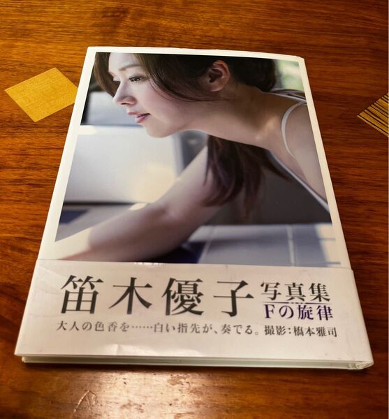 【美品】笛木優子 写真集 Fの旋律 初版 帯付 DVD付