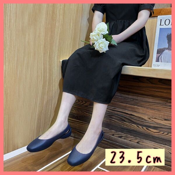 eva フラットシューズ 23.5cm パンプス サンダル レディース