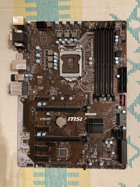 第6,7世代マザーボード、msi Z170-S01