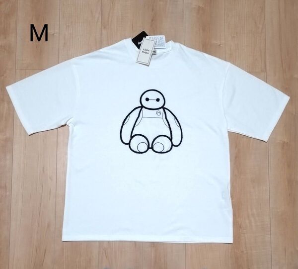 新品 ベイマックス サガラ刺繍 半袖Tシャツ メンズ レディース М