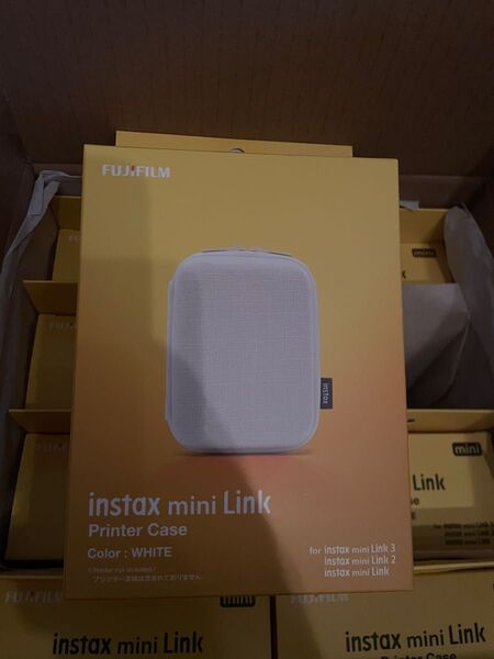 【新品未開封】FUJIFILM instax mini Link3 ホワイト チェキ専用カメラケース 10個セット