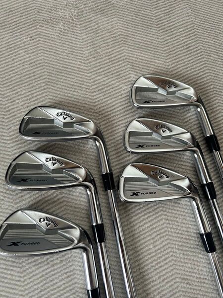 早い者勝ち!!キャロウェイ エックスフォージド X FORGED アイアン 6本セット 人気の2018モデル