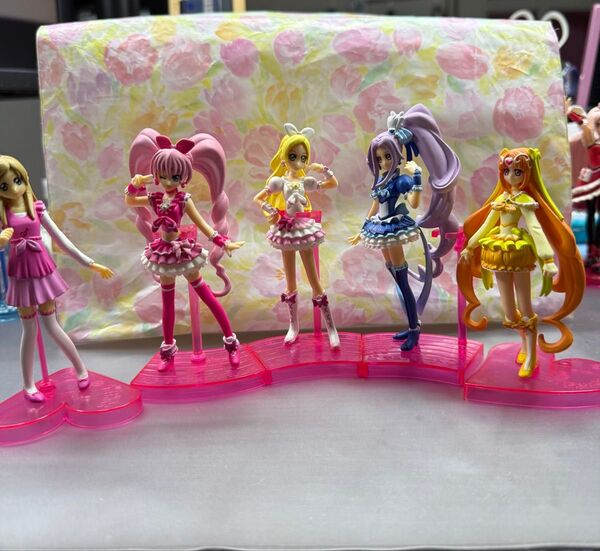 バンダイ食玩 スイートプリキュア キューティーフィギュア 5体セット売り