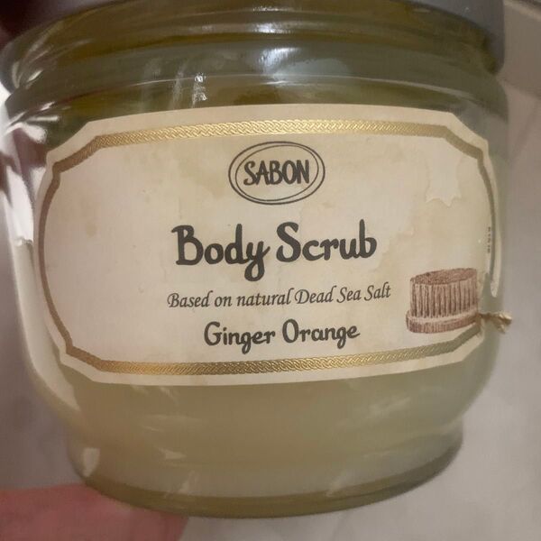 SABON ボディスクラブ ジンジャーオレンジ 600g
