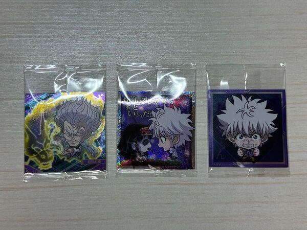 HUNTER×HUNTER シールウエハース Vol.7 キルア 、キルア&アルカ 、ゼノ