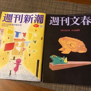週刊新潮 週刊文春 2025年5月15日号 (文藝春秋)