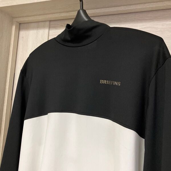 【BRIEFING GOLF】ブリーフィングゴルフ モックネックシャツXL