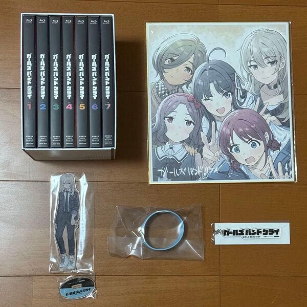 ガールズバンドクライ Blu-ray 全7巻 特典セット