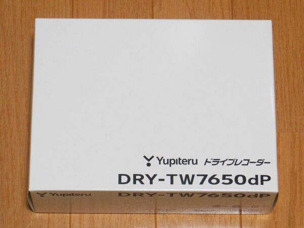 ■新品未開封■ユピテル 前後2カメラ SDカードメンテナンスフリー ドライブレコーダー DRY-TW7650dP 保証有