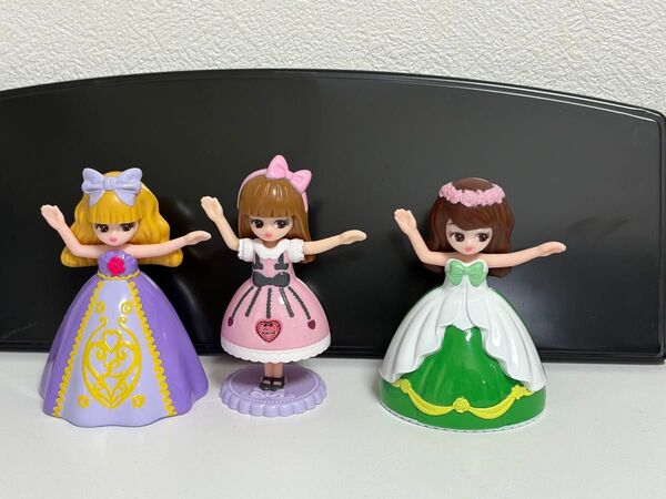ハッピーセットリカちゃん★アメジストリカちゃん・エメラルドプリンセスリカちゃん だいすきリカちゃん★マック