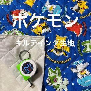 ポケットモンスター キルティング生地 はぎれAとB 2枚でまとめ売り