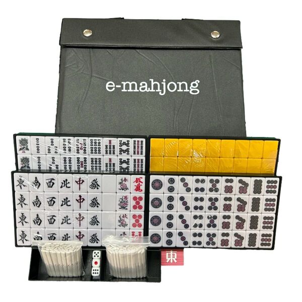 大型手打ち麻雀牌(30mmベストサイズ )e-mahjong、新品、送料無料、手打ちマージャン牌 e-pai (30mm)
