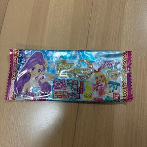 アイカツ LOVE MOONRISEアイスバー パッケージ 空袋 データカードダス