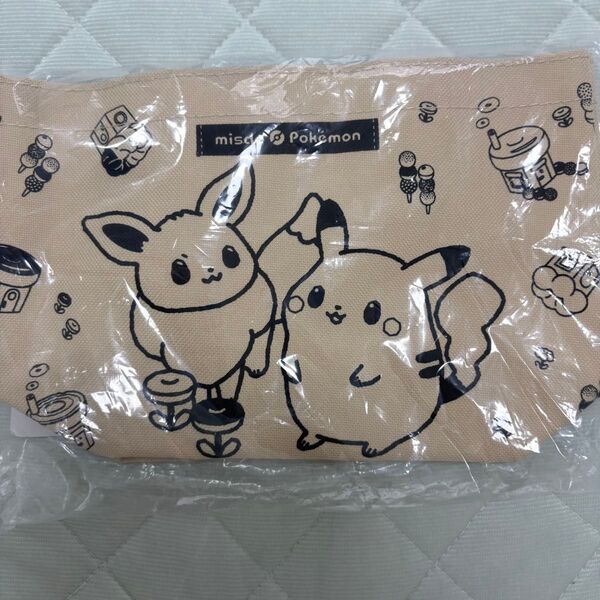 ミスタードーナツ ミスド ポケモン エコバッグ トートバッグ ランチバッグ Pokemon ピカチュウ イーブイ