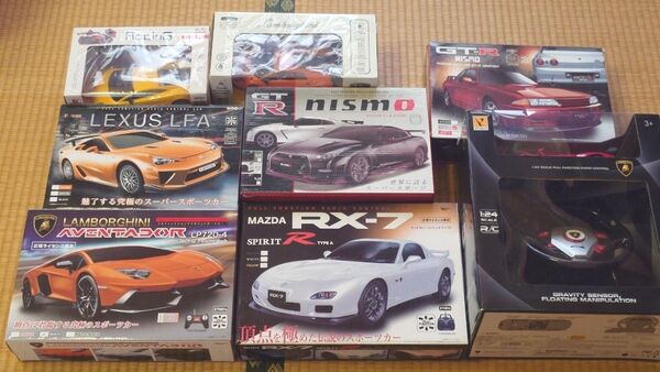 プライズ ラジコンカー 8台セット 1