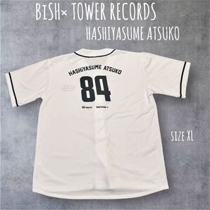 BiSH ×TOWER RECORDS ベースボールシャツ ハシヤスメ・アツコ