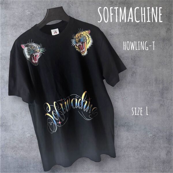 SOFTMACHINE HOWLING-T BLACK size L