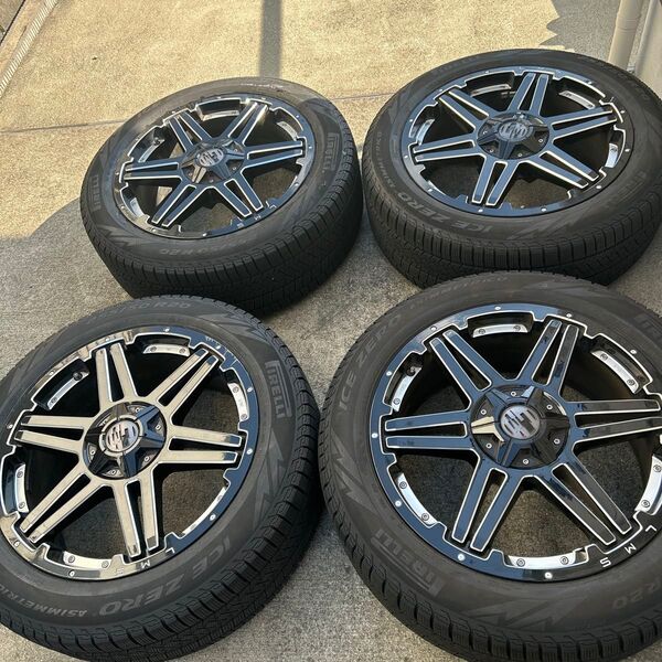 スタッドレス ホイールセット 255/50R20 ハイラックス プラド