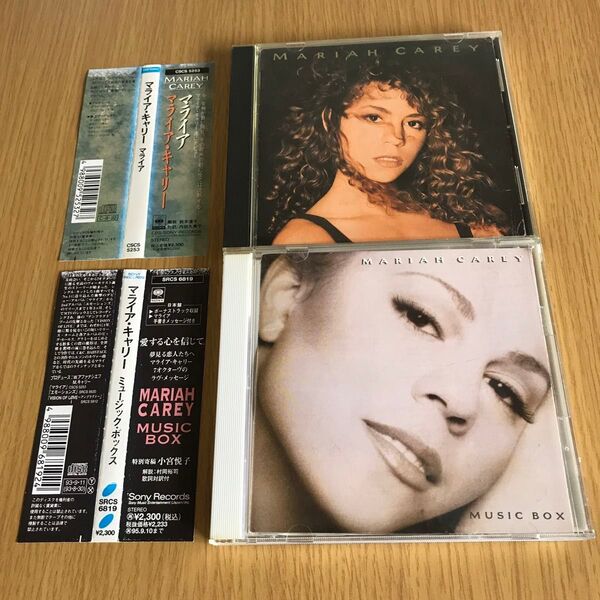 マライア・キャリー + ミュージック・ボックス 国内盤CDセット Mariah Carey + Music Box