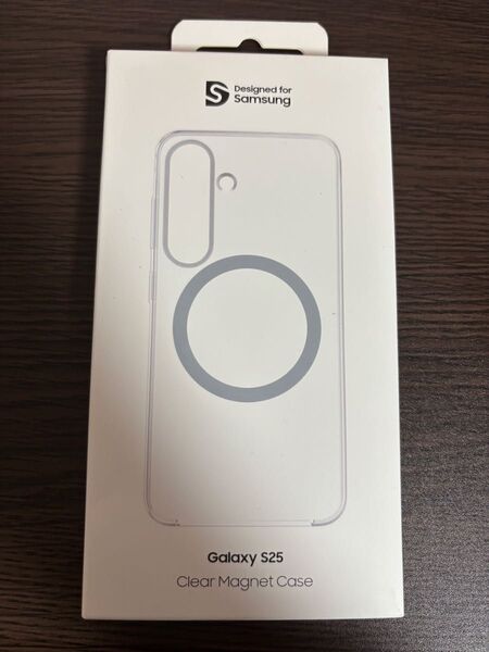 サムスン 純正 Galaxy S25 クリアマグネットケース magsafe