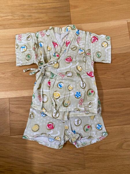 じんべい 甚平 サイズ95 ベビー服 綿100% 日本製 アカチャンホンポ 男の子 子供服 浴衣