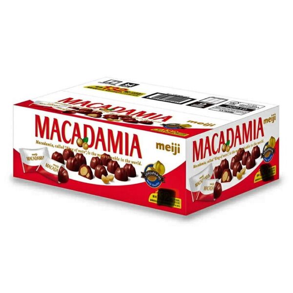 明治 マカダミアナッツチョコレート3袋 66粒 (1袋22粒入り)