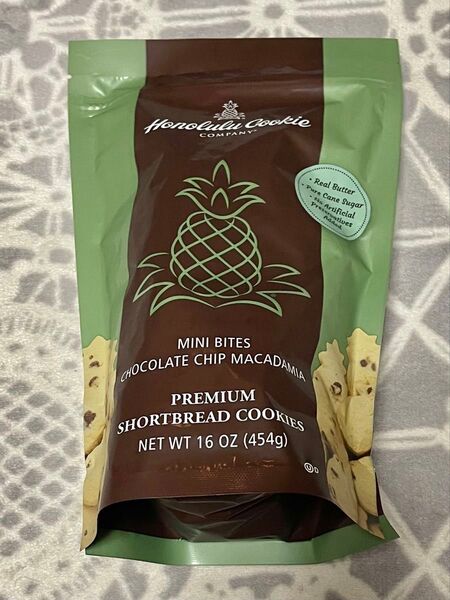 ホノルルクッキーミニバイツ チョコレートチップマカダミアクッキー 454g