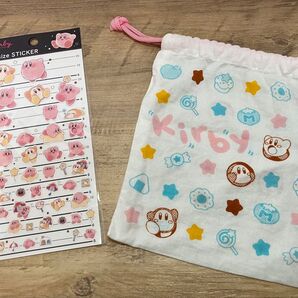星のカービィ シール 巾着