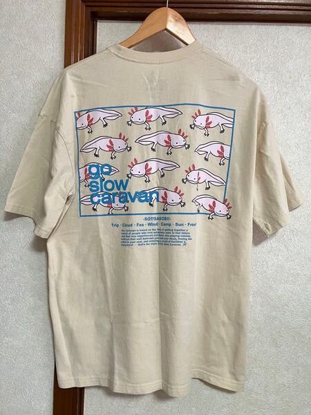 ゴースローキャラバン go slow caravan Tシャツ ウーパールーパー サイズ3