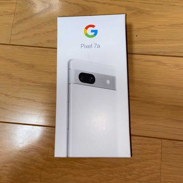 未使用 Google pixel7a 128GB 本体 snow UQモバイル