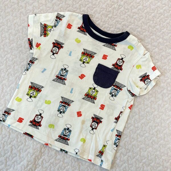 ユニクロ UNIQLO トーマス は 半袖Tシャツ カットソー Tシャツ キッズ 子供服 保育園 夏服 男の子 女の子