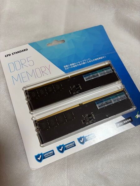 CFD DDR5-5600 (PC5-44800) 16GB×2枚 (32GB) 3日間使用