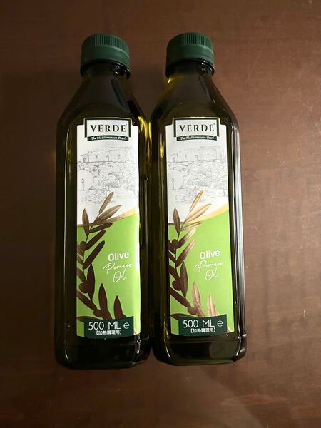 【未開封】オリーブポマスオイル 500ml 2本 オリーブオイル