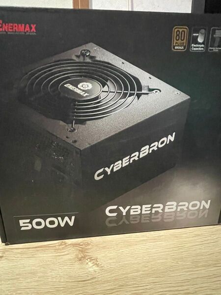 電源ユニット ENERMAX CYBERBRON 80PLUS BRONZE 500w