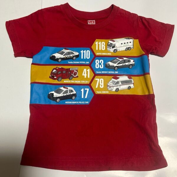 ユニクロ tシャツ 半袖 100cm