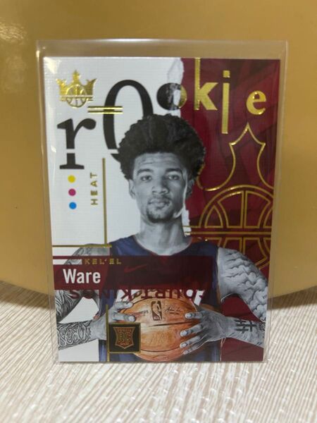 RC Kel'el Ware Miami Heat ルーキーカード