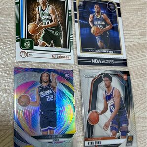 NBAカード 4枚セット AJ Johnson Antonio Reeves 他