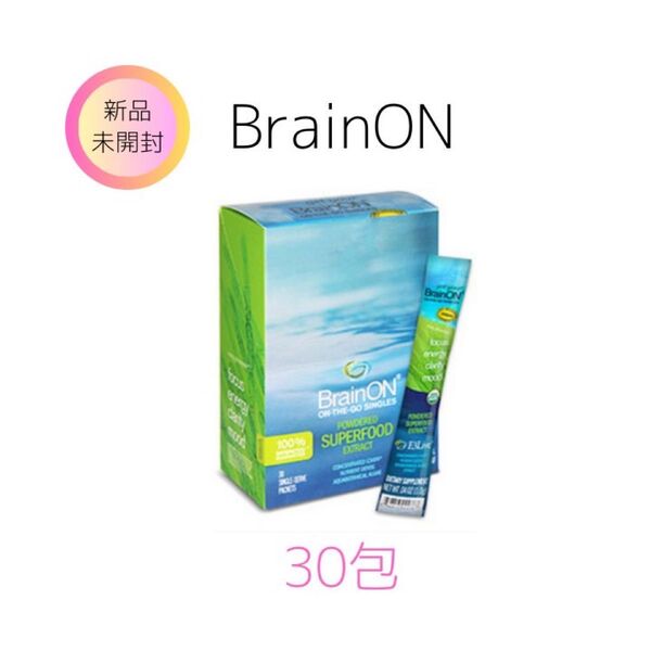 【新品】E3Live Brain ON パウダースティック BOX 30包