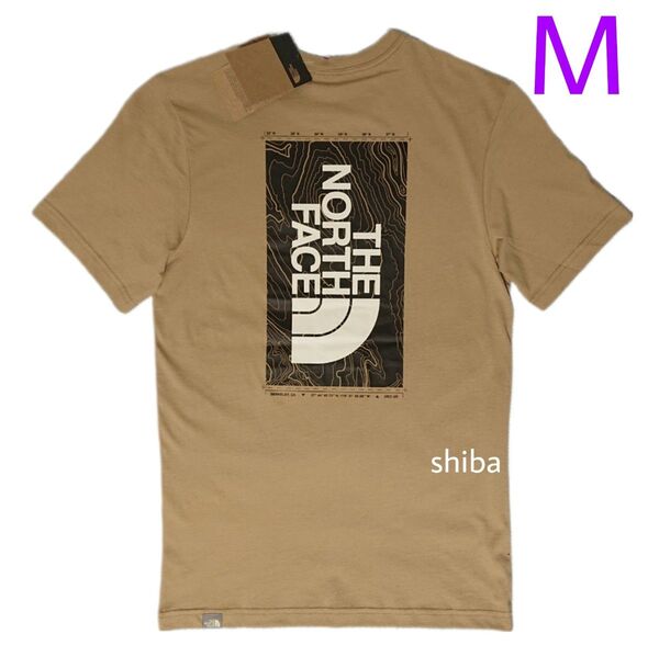 ノースフェイス 半袖 バーティカル TG 海外M THE NORTH FACE tシャツ キャメル 茶色 ブラック 黒 白 ロゴ