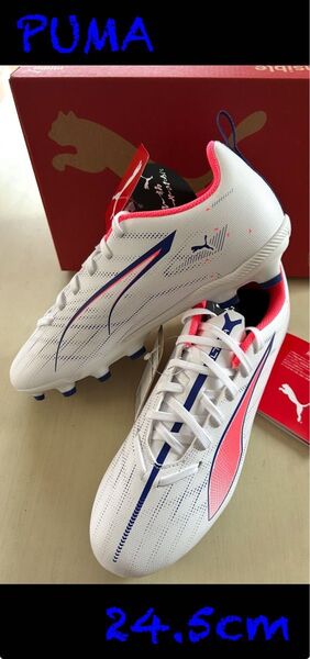 新品タグ付き 24.5㎝ PUMA プーマ サッカースパイク