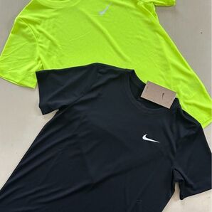 新品タグ付き 160cm ナイキ NIKE ジュニア 半袖機能Tシャツ2枚セット
